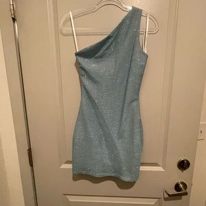 Superdown tiffany blue dress